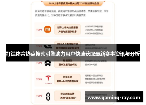 打造体育热点搜索引擎助力用户快速获取最新赛事资讯与分析